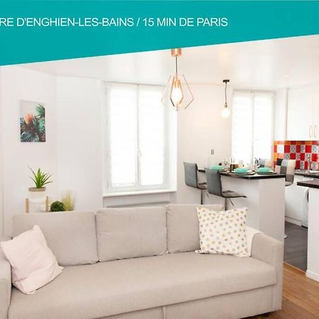 Coeur De Ville Enghien Les Bains - 2 Pieces Lumineux Et Chaleureux - 15 Min De Paris Екстер'єр фото